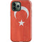 Turkish Flag Distressed iPhone 12 Pro Max Impact Case