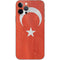 Turkish Flag Distressed iPhone 12 Pro Skin