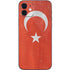 Turkish Flag Distressed iPhone 12 Skin