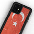 Turkish Flag Distressed iPhone 12 Waterproof Case