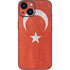 Turkish Flag Distressed iPhone 13 Mini Skin