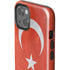 Turkish Flag Distressed iPhone 15 Impact Case