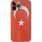 Turkish Flag Distressed iPhone 14 Pro Max Skin