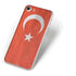 Turkish Flag Distressed iPhone 7 Skin