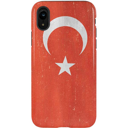 Turkish Flag Distressed iPhone XR Pro Case
