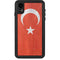 Turkish Flag Distressed iPhone XR Waterproof Case
