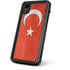 Turkish Flag Distressed iPhone XR Waterproof Case