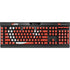 Turkish Flag Distressed K95 RGB PLATINUM Mechanical Gaming Keyboard Skin