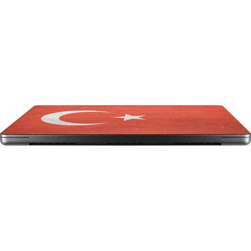 Turkish Flag Distressed MacBook Pro 14in (2021-24) Skin