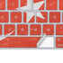 Turkish Flag Distressed Magic Keyboard Skin