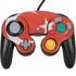 Turkish Flag Distressed Nintendo GameCube Controller Skin