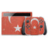 Turkish Flag Distressed Nintendo Switch OLED (2021) Skin