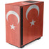 Turkish Flag Distressed NZXT H510 Compact ATX Mid-Tower Case Skin