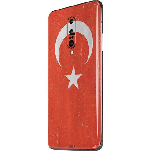 Turkish Flag Distressed OnePlus 7 Pro Skin