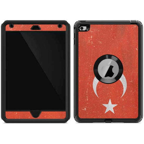 Turkish Flag Distressed Otterbox Defender iPad Skin