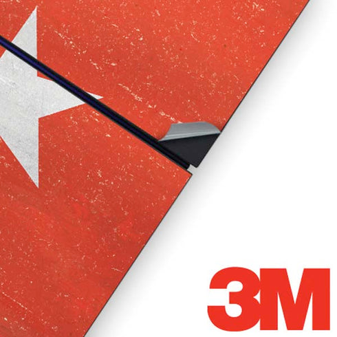 Turkish Flag Distressed PS4 Console and Controller Bundle Skin