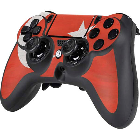 Turkish Flag Distressed PS4/PC SCUF Impact Controller Skin