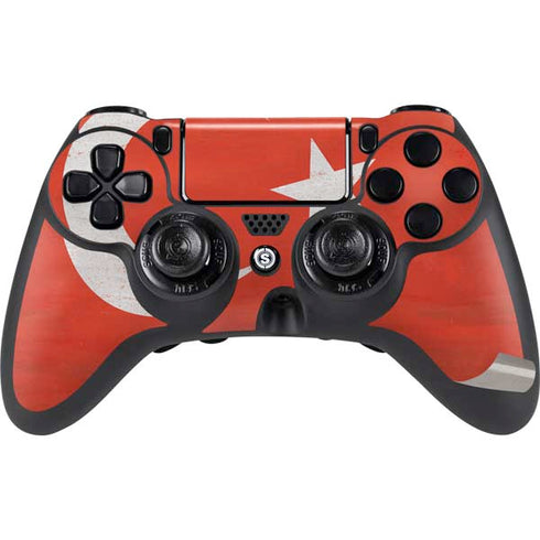 Turkish Flag Distressed PS4/PC SCUF Impact Controller Skin