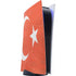 Turkish Flag Distressed PS5 Digital Edition Console Skin