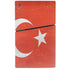 Turkish Flag Distressed PS5 Slim Disk Console Skin