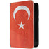 Turkish Flag Distressed Surface Duo Skin