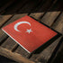 Turkish Flag Distressed Surface Laptop 2 Skin