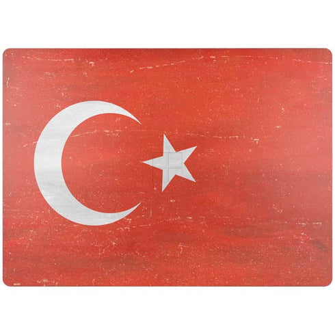 Turkish Flag Distressed Surface Laptop 4 15in Skin