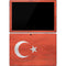 Turkish Flag Distressed Surface Pro 7 Skin