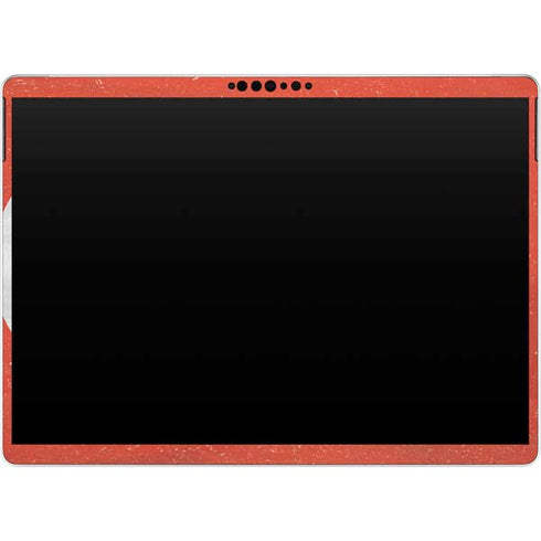 Turkish Flag Distressed Surface Pro 8 Skin