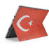 Turkish Flag Distressed Surface Pro 8 Skin