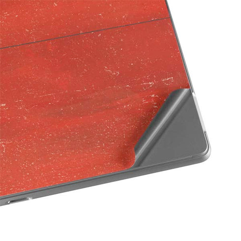 Turkish Flag Distressed Surface Pro 8 Skin