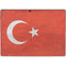 Turkish Flag Distressed Surface Pro 9 Skin