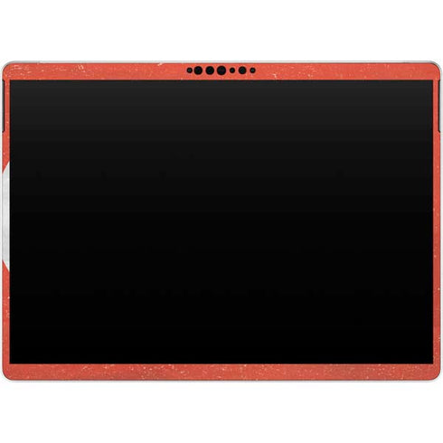 Turkish Flag Distressed Surface Pro 9 Skin