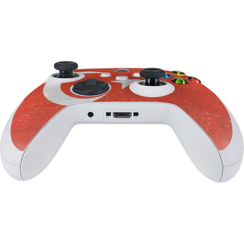 Turkish Flag Distressed Xbox Series S Controller Skin