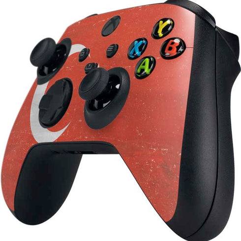 Turkish Flag Distressed Xbox Series X Controller Skin