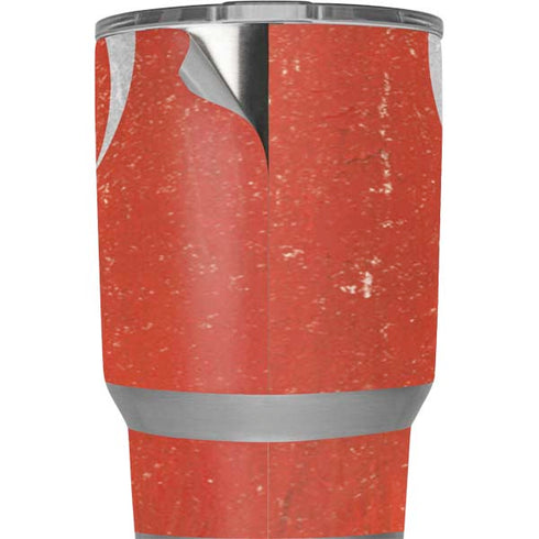 Turkish Flag Distressed Yeti 20oz Tumbler Skin