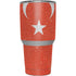 Turkish Flag Distressed Yeti 30oz Rambler Tumbler Skin