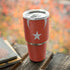 Turkish Flag Distressed Yeti 30oz Rambler Tumbler Skin
