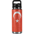 Turkish Flag Distressed YETI Rambler 26oz Bottle Skin