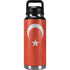 Turkish Flag Distressed YETI Rambler 36oz Bottle Skin