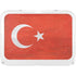 Turkish Flag Distressed YETI Tundra 35 Hard Cooler Skin