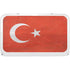 Turkish Flag Distressed YETI Tundra 45 Hard Cooler Skin