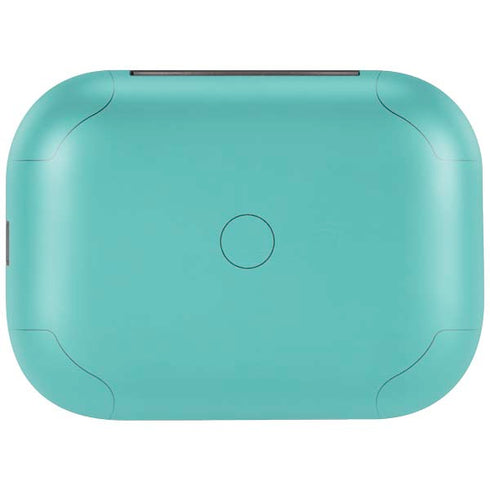 Turquoise Blue Solid Amazon Echo Buds Skin