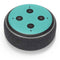 Turquoise Blue Solid Amazon Echo Dot Skin