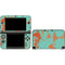 Turquoise and Orange Marble 3DS XL 2015 Skin