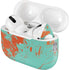Turquoise and Orange Marble AirPods Pro 2nd Gen Skin