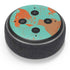 Turquoise and Orange Marble Amazon Echo Dot Skin