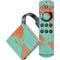 Turquoise and Orange Marble Amazon Fire TV Skin