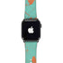 Turquoise and Orange Marble Apple Watch Band 42-44mm