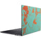 Turquoise and Orange Marble Ativ Book 9 (15.6in 2014) Skin
